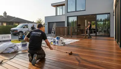 Professional deck staining and wood protection by expert painters in Lynchburg, VA