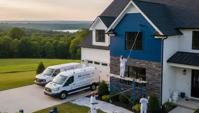 Professional house painting service in Lynchburg, VA by Paint In Lynchburg VA
