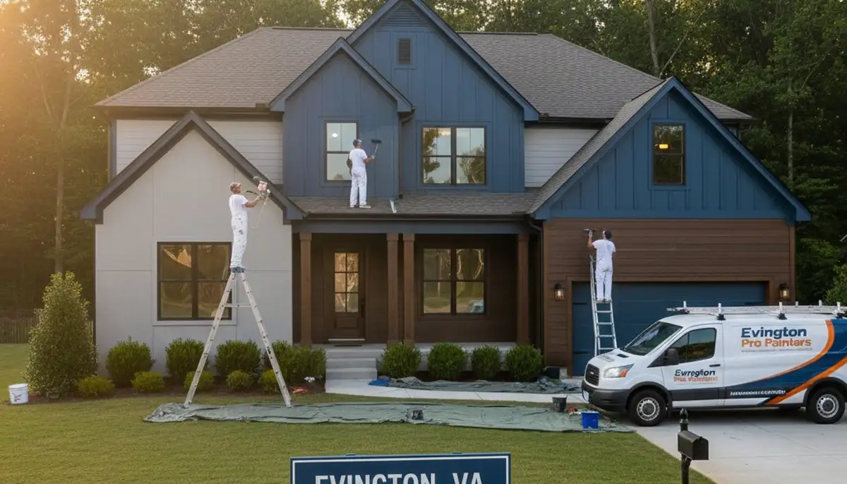 House painters in Lynchburg, VA delivering professional interior and exterior painting services