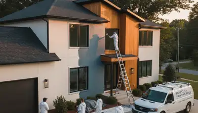 Professional house painting service in Lynchburg VA improving home exteriors