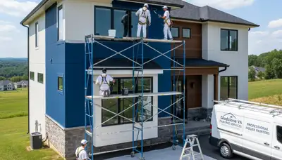 Professional house painters serving Lynchburg, VA for interior and exterior painting services