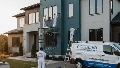 House painting crew serving Lynchburg, VA, providing professional interior and exterior painting services