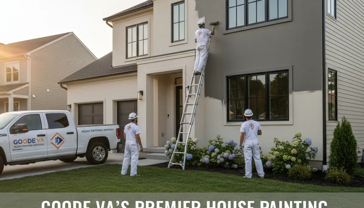 Professional house painting service in Lynchburg, VA for residential interior and exterior projects