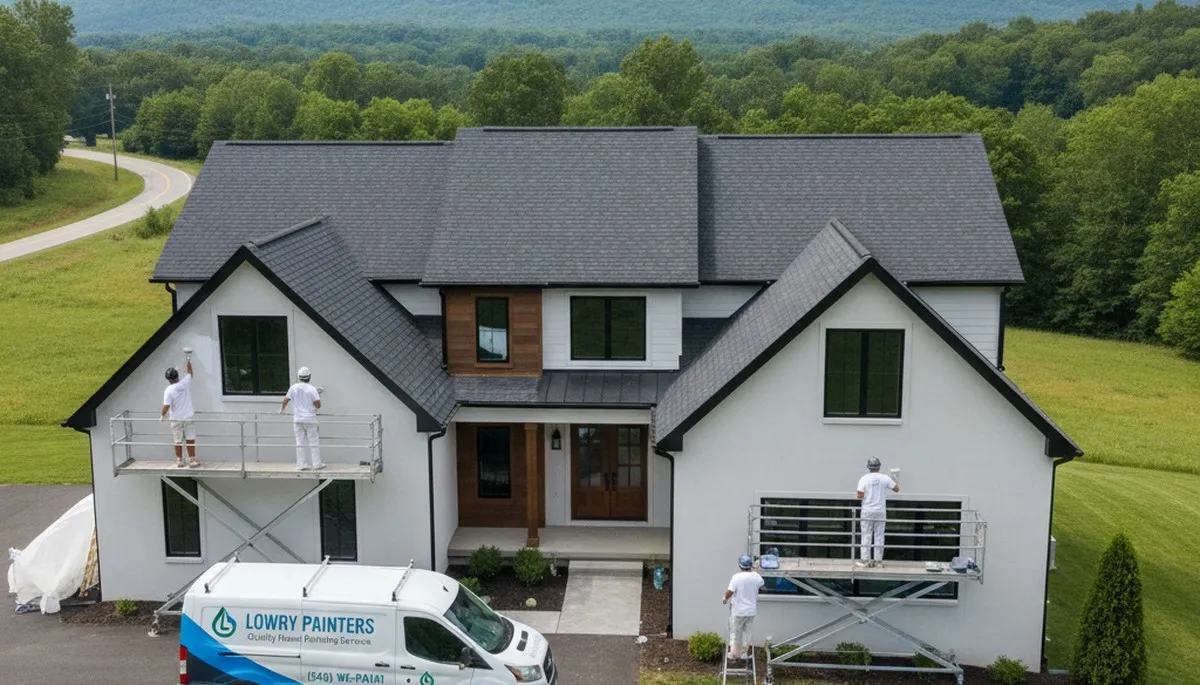 House painting service in Lynchburg, VA for residential interior and exterior painting projects