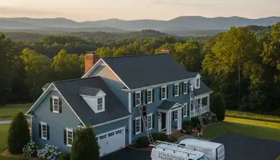 House painting service in Lynchburg, VA for interior and exterior home painting projects