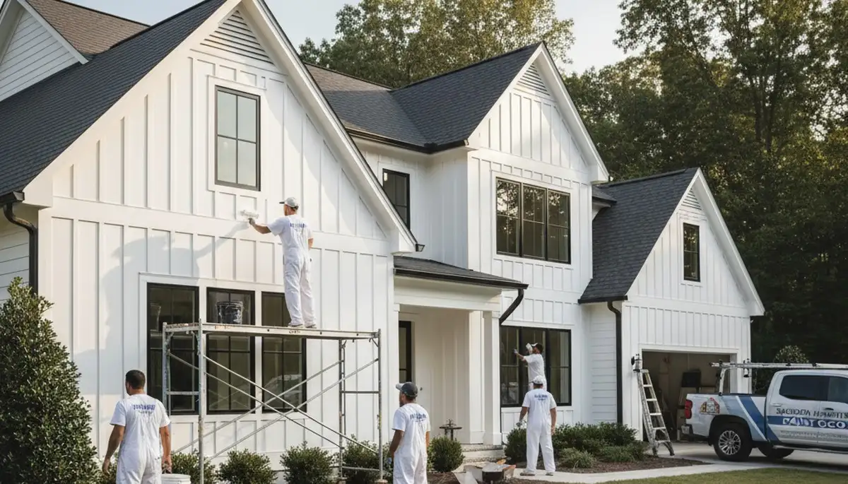 Professional house painters serving Lynchburg VA homes with expert exterior and interior painting services