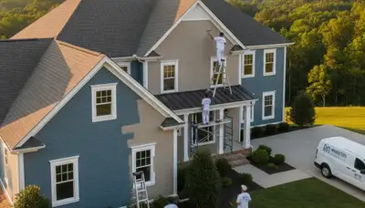 Professional house painting service in Lynchburg, VA by Paint Lynchburg VA