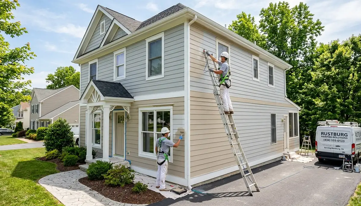 Professional house painting service in Lynchburg VA by experienced residential painters