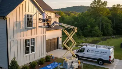 House painting service in Lynchburg, VA by Paintly Lynchburg VA team
